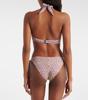 Bikini con stampa e scollo all’americana | Etro