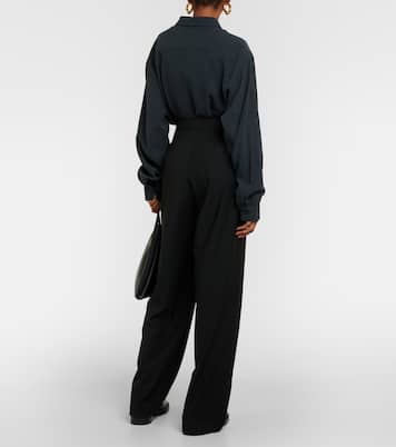Pantalon ample Ripley à taille mi-haute | The Frankie Shop