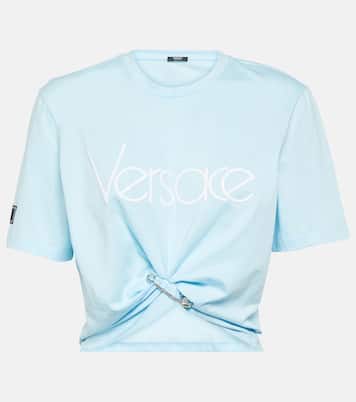 Top raccourci 1978 Re-Edition en coton | Versace