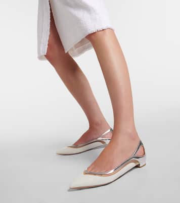 Ballerine Cinemax in pelle | Aquazzura