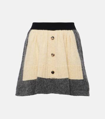 Wool miniskirt | Loewe
