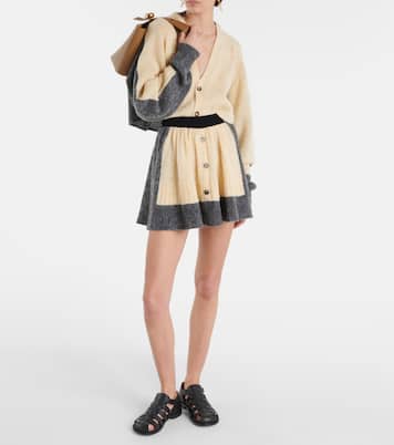 Wool miniskirt | Loewe