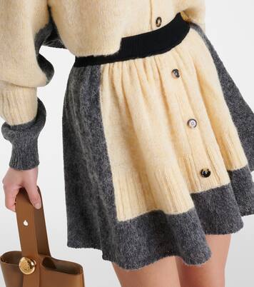 Wool miniskirt | Loewe