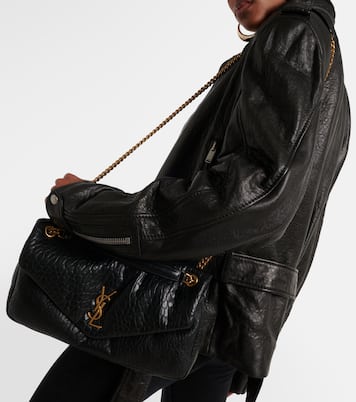 Borsa a spalla Calypso Medium in pelle | Saint Laurent