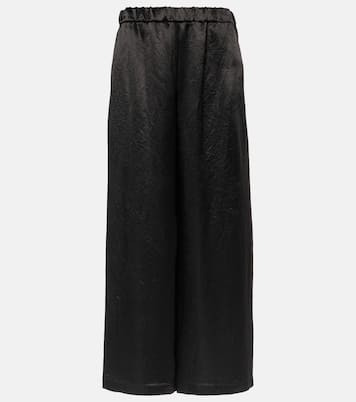 Pantalon ample Leisure Accanto en satin | Max Mara