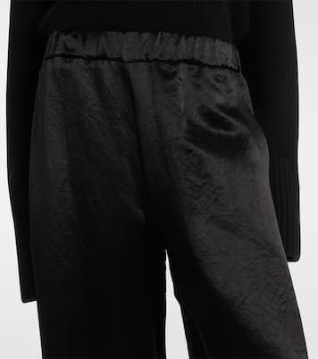 Pantalon ample Leisure Accanto en satin | Max Mara