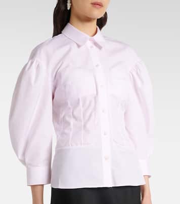 Camisa corsé de algodón | Simone Rocha