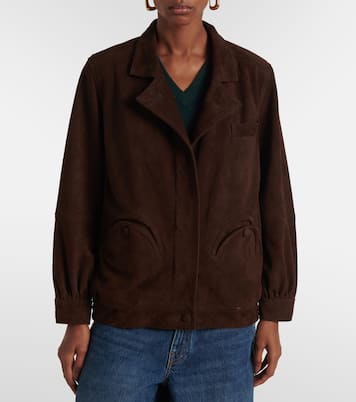 Cleo suede bomber jacket | Blazé Milano