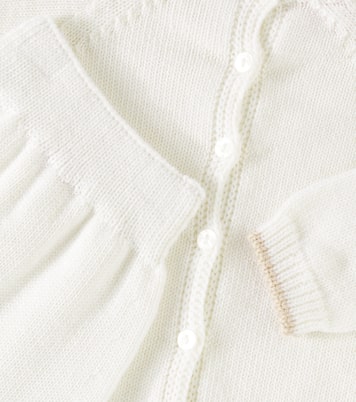 Baby Mirlo virgin wool sweater and pants set | La Coqueta