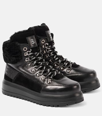 Stivaletti in pelle con shearling | Bogner