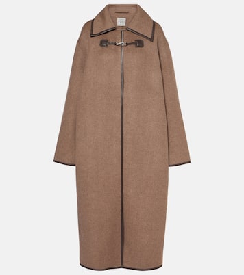 Double clasp wool coat | Toteme