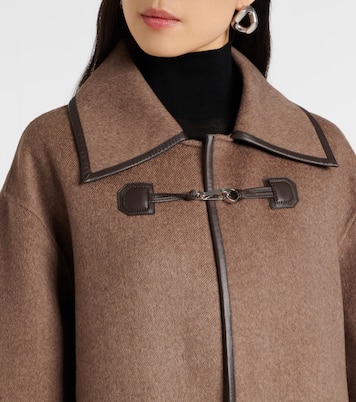 Double clasp wool coat | Toteme