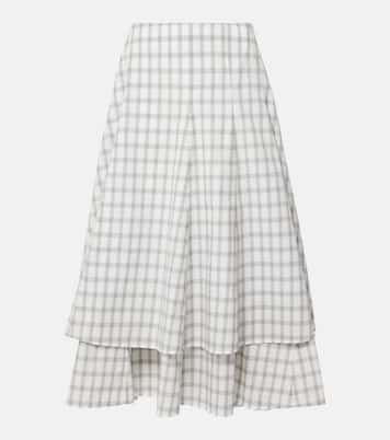 Gonna midi in cotone | Loewe