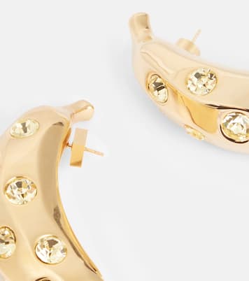 Boucles d’oreilles Bananes à cristaux | Jacquemus
