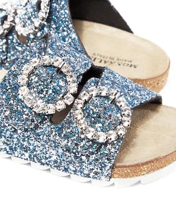 Sandalen mit Glitter | Monnalisa