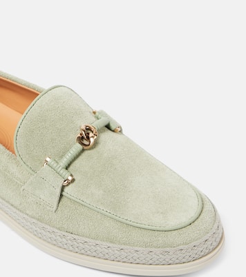 Mocassini T Ring in suede | Tod's