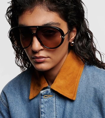 Aviator-Sonnenbrille Drop Combi | Bottega Veneta
