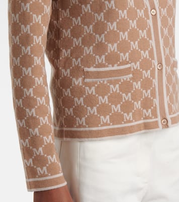 Tivoli intarsia wool and cashmere cardigan  | 'S Max Mara