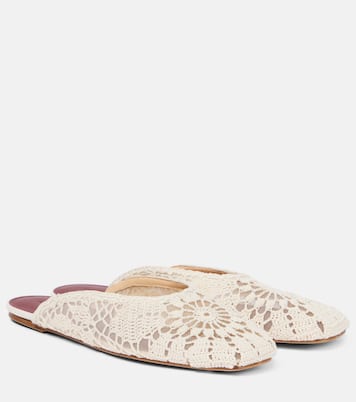 Crochet mules | Magda Butrym