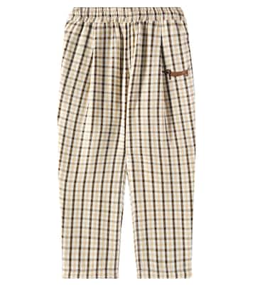 Gingham pants | Mini Rodini