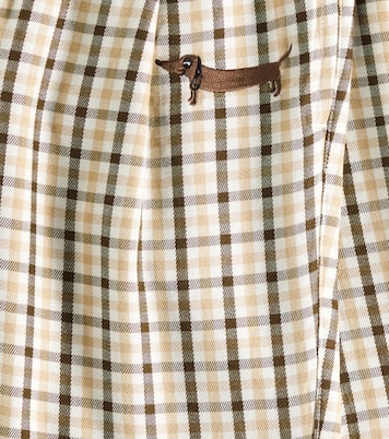 Gingham pants | Mini Rodini
