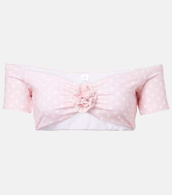 Crop top Stefani a lunares | Bananhot