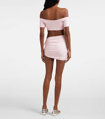 Crop top Stefani a lunares | Bananhot