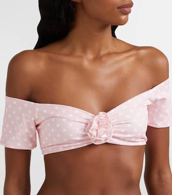 Crop top Stefani a lunares | Bananhot