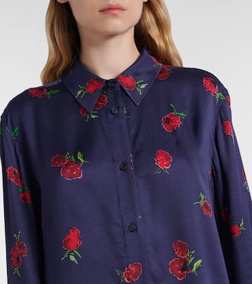 Argo printed twill shirt | Khaite