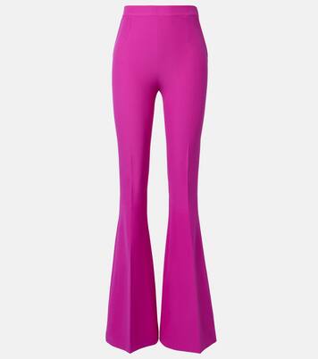 Pantaloni flared a vita alta | Safiyaa