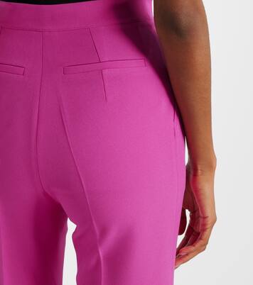 Pantaloni flared a vita alta | Safiyaa