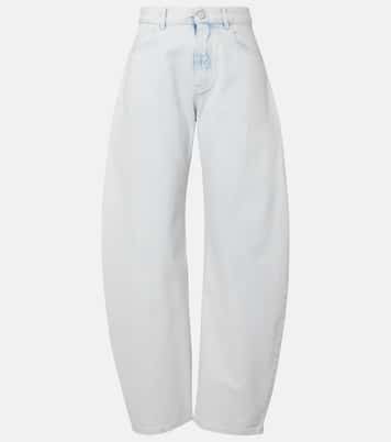 Low-Rise Barrel Jeans | Alaïa