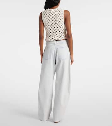 Low-Rise Barrel Jeans | Alaïa