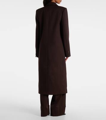 Wool twill coat | Stella McCartney