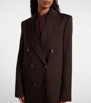 Wool twill coat | Stella McCartney