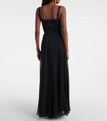 Maxirock aus Seide | Dolce&Gabbana