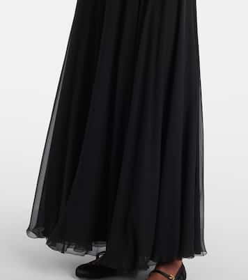 Maxirock aus Seide | Dolce&Gabbana