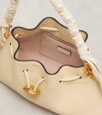 Cinch Small embellished leather tote bag | Jimmy Choo