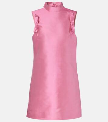 Abito corto in shantung di seta | Valentino