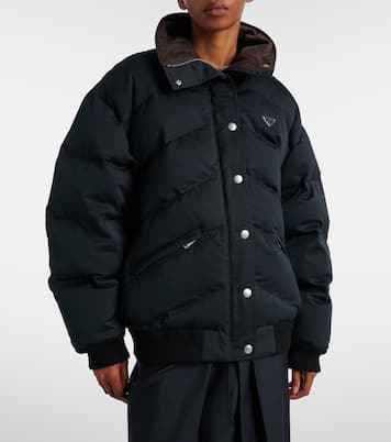 Logo down jacket | Prada