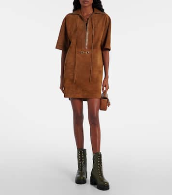 GG New Marmont leather combat boots | Gucci