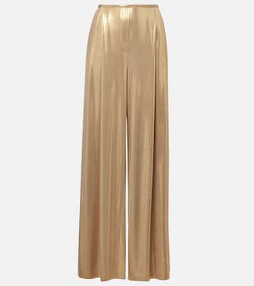 High-rise wide-leg pants | Norma Kamali