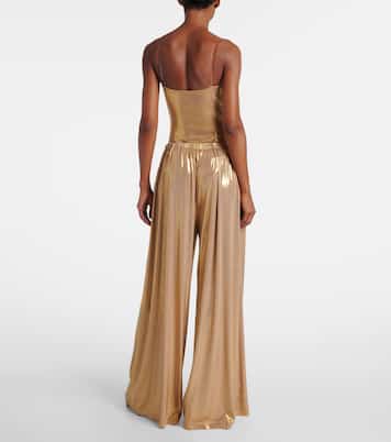 High-rise wide-leg pants | Norma Kamali