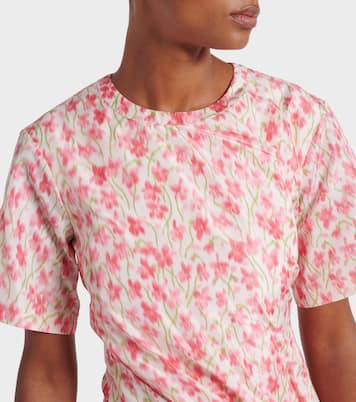 Floral gathered minidress | Loewe