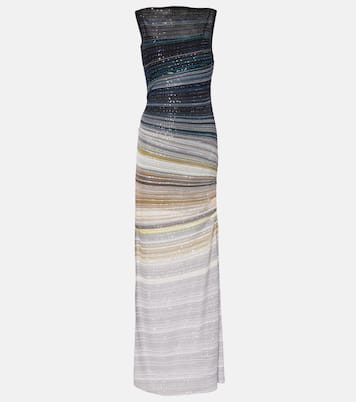 Maxikleid aus Lamé | Missoni