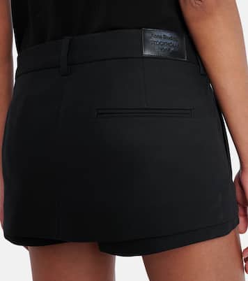 Cotton satin skort | Acne Studios