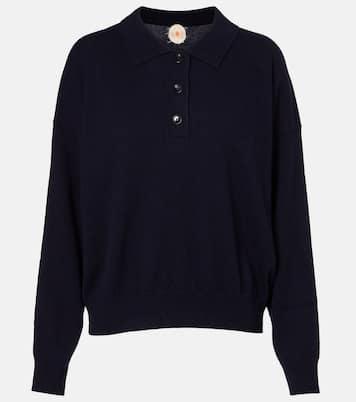 Wool and cashmere polo sweater | Jardin des Orangers