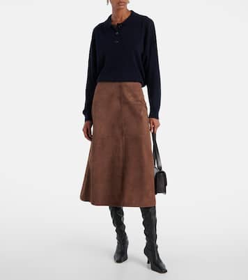 Wool and cashmere polo sweater | Jardin des Orangers
