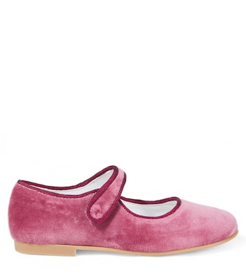 Mary-Jane-Ballerinas aus Samt | La Coqueta