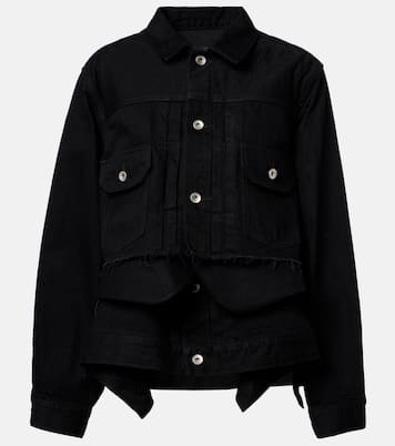Giacca di jeans in cotone a strati | Sacai